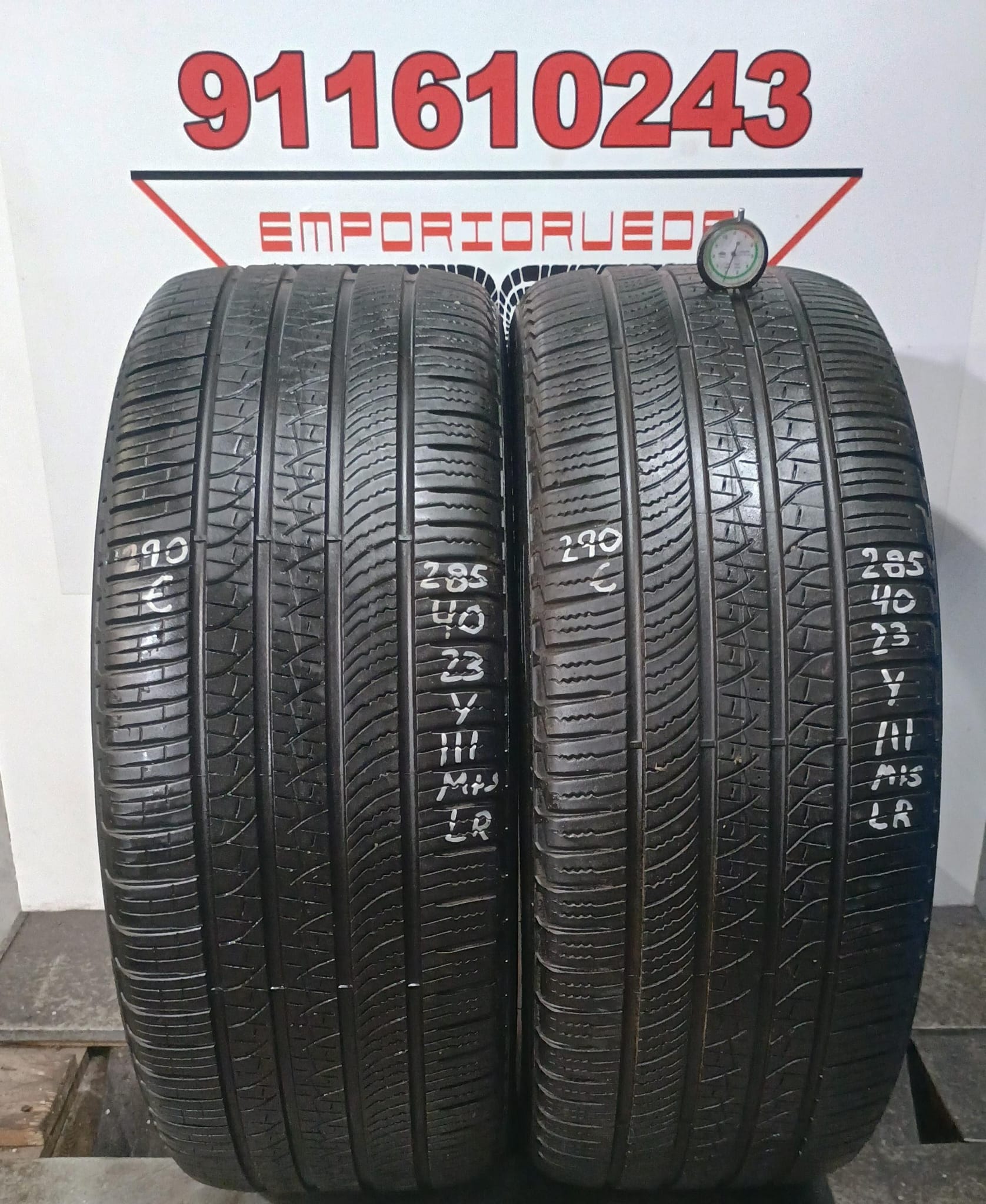 PIRELLI SCORPION ZERO USADO M+S 285/40 R23 111 Y